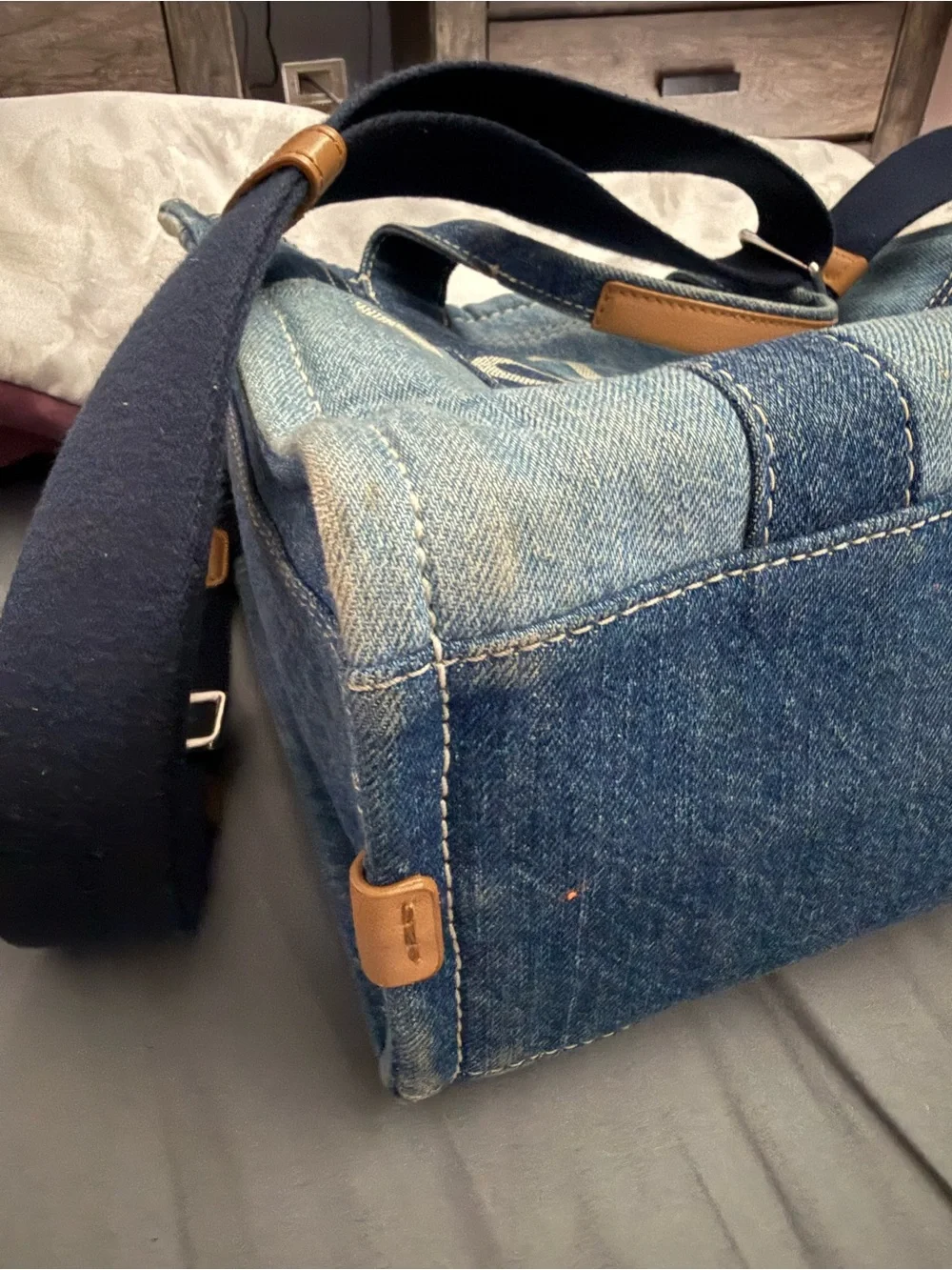 Marc Jacobs patchwork denim